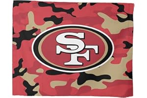 Northwest San Francisco 49ers NFL Team Camo Rally Towel, 15 x 18 inches