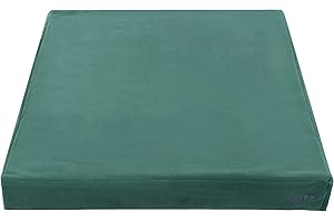 Jigitz Fitted Game Table Cover, Green - Poker Felt Table Cover Card Table Covers Fitted Square Tablecloth, 36in x 36in