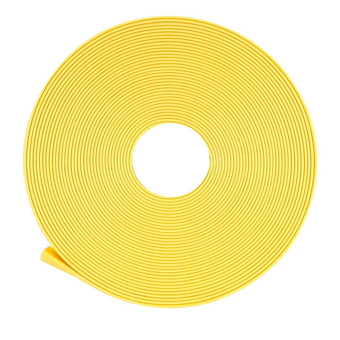 sourcing map Heat Shrink Tubing 16mm Flat Width 2:1 Heat Shrink Wrap Cable Sleeve Tube 5m Yellow