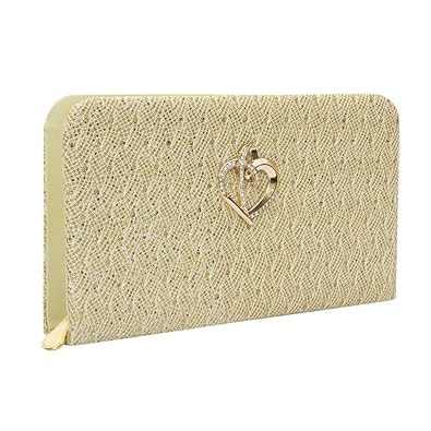 Awesome Fashions WomenS Clutch (Beige,Af064)