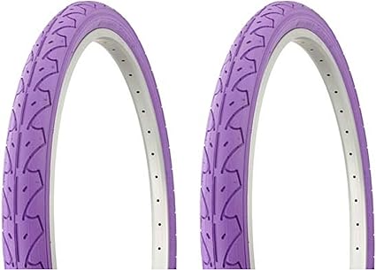 purple bike tires