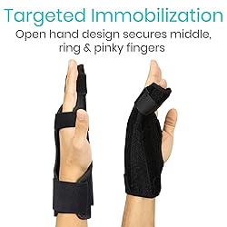 Vive Boxer Finger Splint Brace- Supports