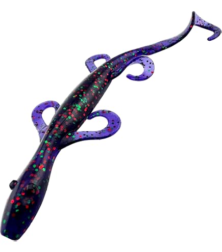 Yum Lures 4 Lizard-Green Pumpkin : Sports & Outdoors