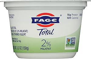 Fage Total 2% Milkfat Lowfat Greek Strained Yogurt 5.3 Ounce