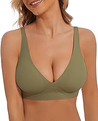Deep V Bra Low Cut Sexy Push Up Bralettes for Women