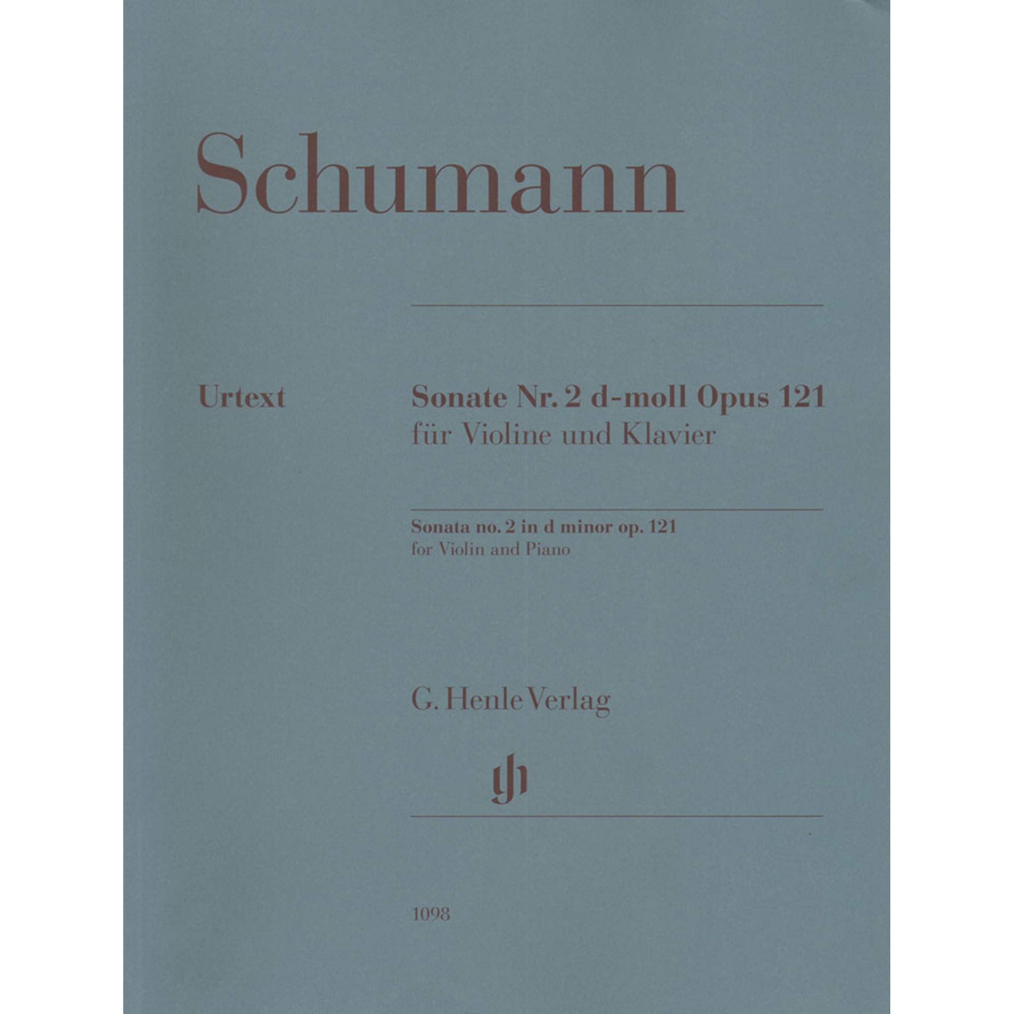 Sonate n2 op.121 re.min --- violon et piano