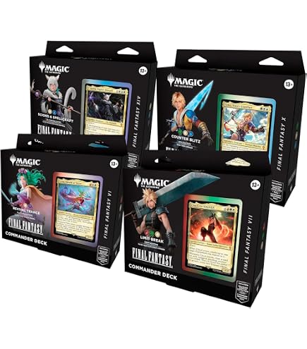 Amazon.com: Magic: The Gathering Final Fantasy XIV Commander Deck
