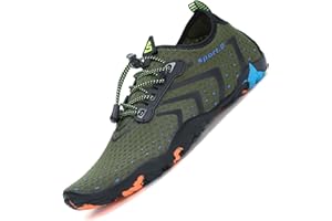 Mishansha Mens Womens Water Shoes Aqua Swim Shoes Beach Quick Dry Barefoot for Diving Surfing Kayaking Water Sports Yoga