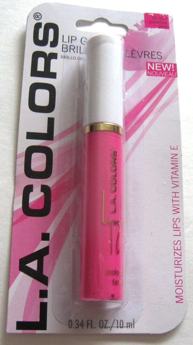 L.A. Colors Moisturizing Lip Gloss Paradise Pink