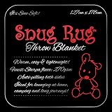 Snug Rug Special Edition Luxury Grey Sherpa Throw Blanket 127x178cm view 7