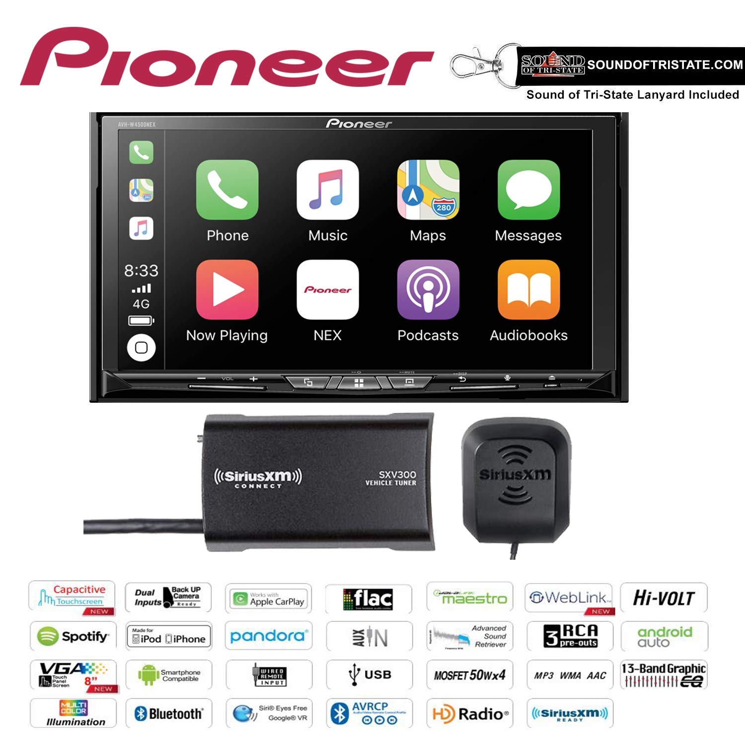 pioneer wireless carplay