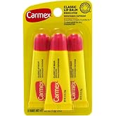 Carmex Lip Balm - Original Formula Tube - Classic Medicated Lip Balm - 0.35 Ounce (Pack of 12)