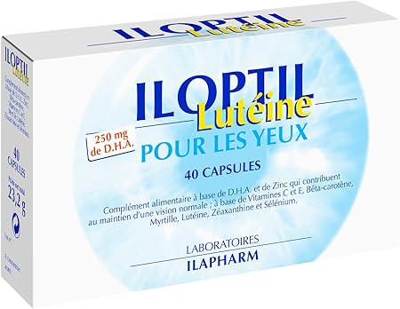 Laboratoires Ilapharm Iloptil Lutein And Zeaxanthine Dha Protect Your Eyes And Queen 40 Capsules Amazon Co Uk Health Personal Care