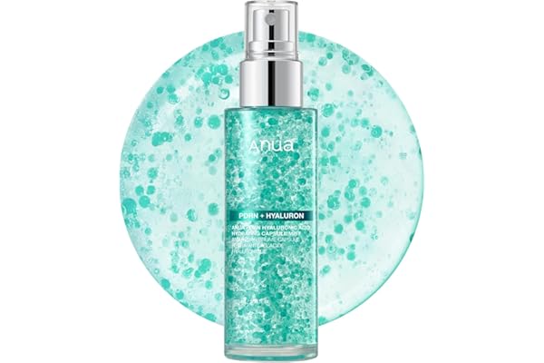 ANUA PDRN Collagen Glow Facial Serum Spray, Hydrating Face Mist, Hyaluronic Acid, dewy glass finish, All Skin Types, Instant 