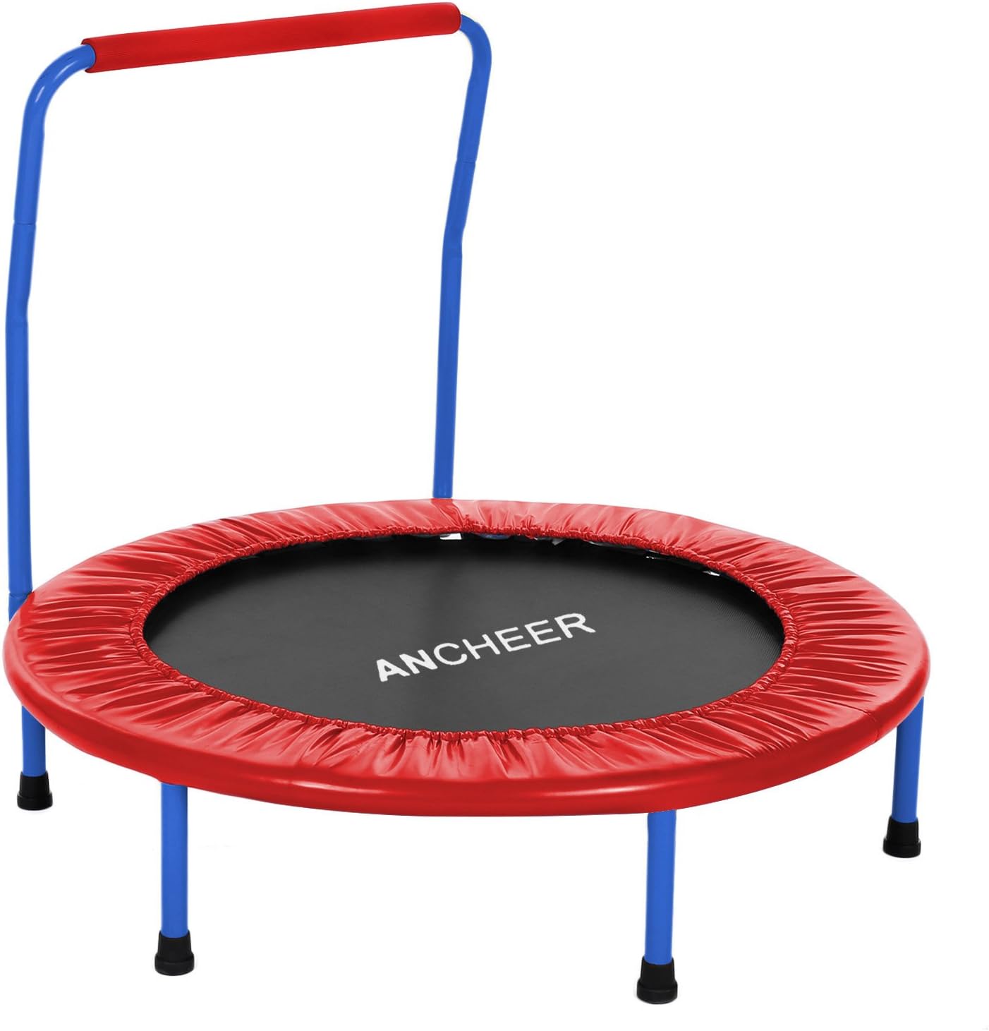 ANCHEER Kids Trampoline with Handle Garden Rebounder Trampoline for