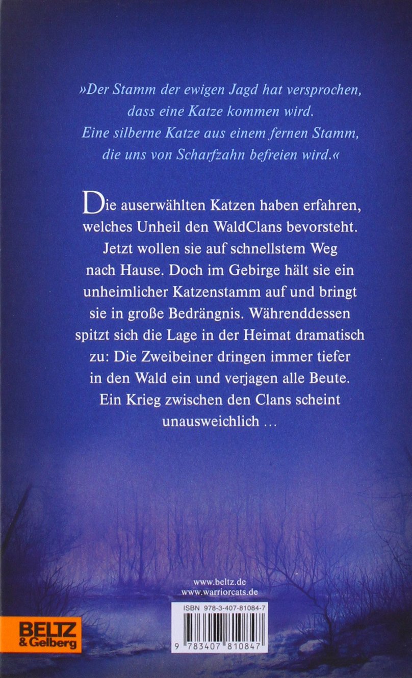 Warrior Cats Staffel 202 Die Neue Prophezeiung Mondschein