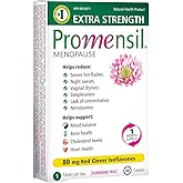 Promensil Extra Strength | Menopause Supplement with Red Clover | Severe Symptom Relief & Natural Multi-Symptom Support | Red
