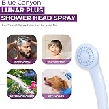 Blue Canyon Lunar Double Tap Shower Attachment for Bath Taps 1.5m White view 6