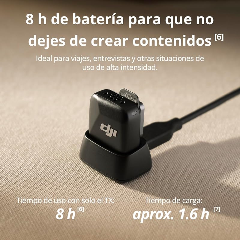 Mic Mini Transm (Infinity Black), superligero, Sonido Lleno de Detalles