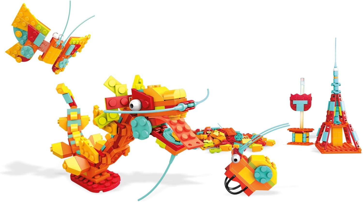 Which Is The Best Mega Construx Inventions Deluxe Brick Building Set