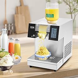 VEVOR Commercial Snowflake Ice Machine, 507LBS/24H
