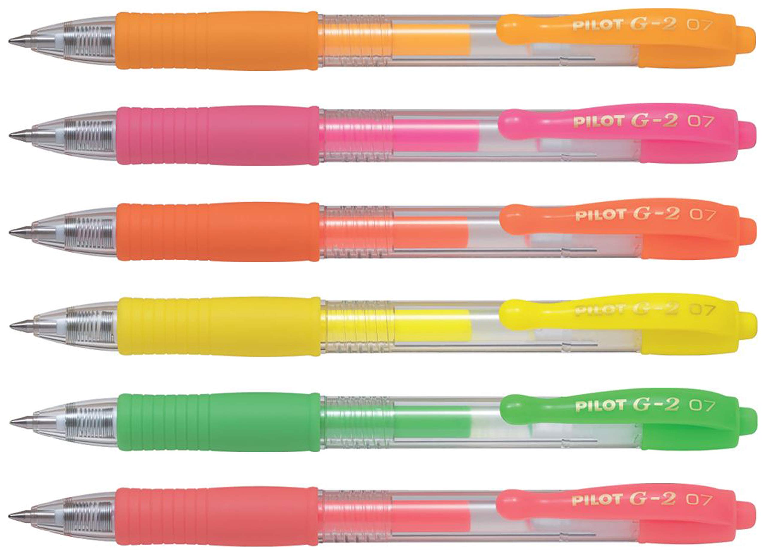 Pilot gel pen Neon set of 6