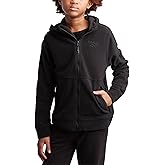 Reebok Boys' Jacket - Warm Polar Fleece Insulated Jacket - Weather Resistant Zip Up Hooded Jackets for Boys (Sizes: 4-20)