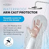 JFA Medical Reusable Waterproof Shower Arm Cast Cover Protectors - 5 Pack view 3
