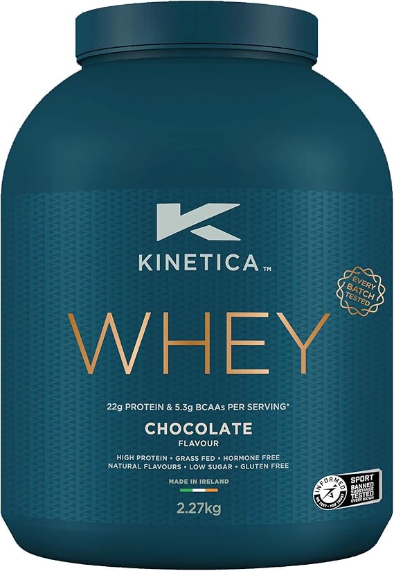 Whey Protein Powder, 76 Servings, Chocolate, 2.27kg Amazon.co
