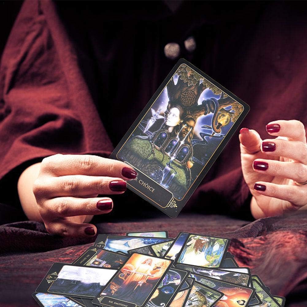 niyin204 Dreams of Gaia Tarot - 81-Card Deck Tarot Cards - Fate Forecasting Cards Game Set (English) wondeful