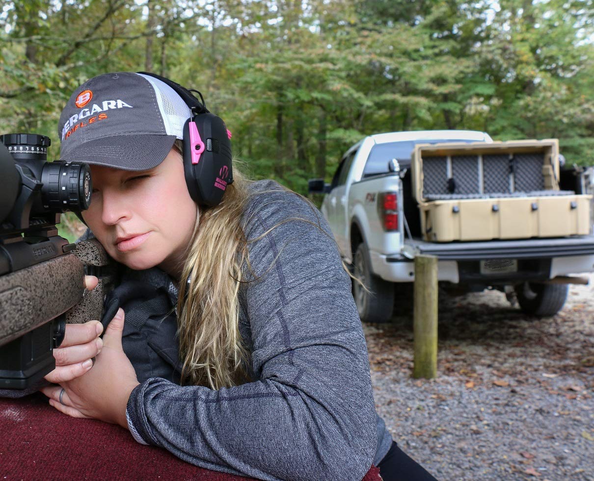 Walker's Game Ear Razor Slim Electronic Muff, Pink Pricepulse