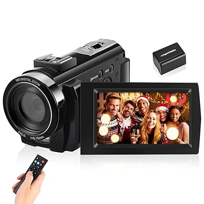 Caméscope Compact Nesenni Full HD 1080P 15FPS Pour Vlogging YouTube - Mini Caméra Numérique