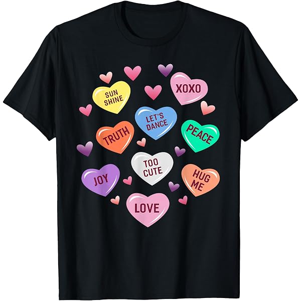 Amazon.com: Valentine's Day Heart Candy Design for Men Woman