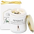 Funny Wedding Gift,Engaged Gift for Bride,Newly Couples,Bridal Shower Wedding Gifts,Newly Engaged Gifts for Her,Feyonce Candle,He Put A Ring on it Candle,Lavender Scented Candle 7oz