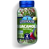 Litehouse Freeze Dried Guacamole Herb Blend - Guacamole Seasoning, Gluten Free, Vegetarian, Keto, Non-GMO, No Refrigeration Required, Great Guacamole Mix Spicy- 0.85 Ounce