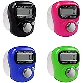 Electronic Finger Counter,5 Digit LCD Electronic Digital Display Finger Hand Tally Counter Counting for Golf,Goods Counting,L