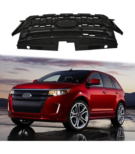 Labwork Chrome Front Grille Upper Molding Trim For 2011-2014 Ford Edge – BT4Z8200A, Direct Replacement