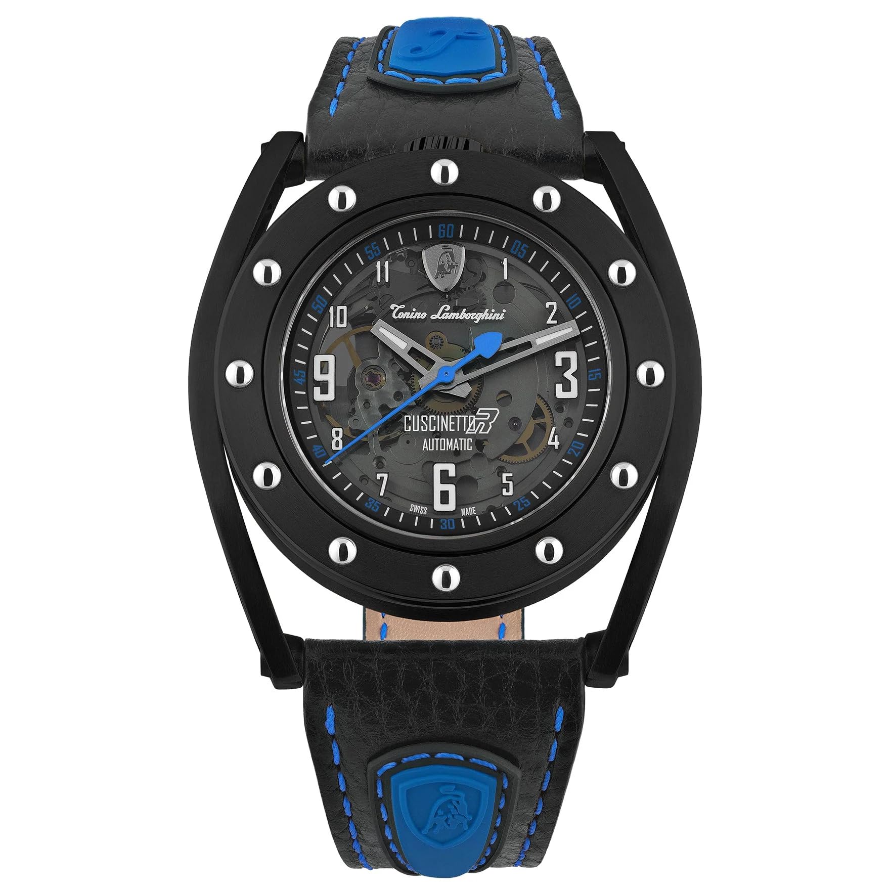Mua Tonino Lamborghini Cuscinetto R 自動巻き腕時計 チタンブルー 