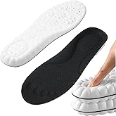CCSOFTIME Black Cloud Soles for Women -Cloudsole Insoles for Work Boots Sport Running Comfort Shoe Inserts, Trim to Fit for Women Replacement Shoe Linner W8.5-9/M7.5-8