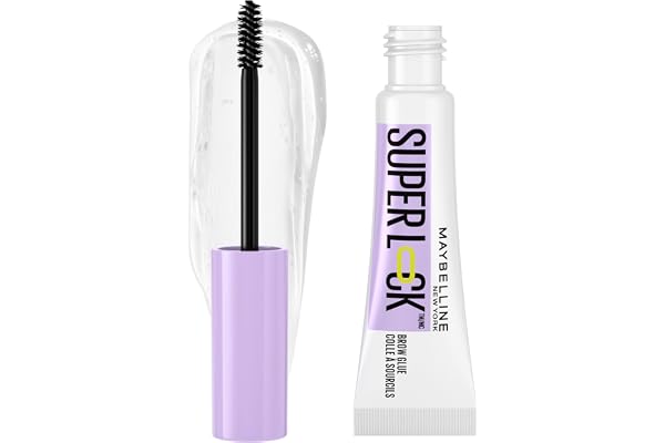 Maybelline Superlock Brow Glue Tinted, Waterproof Tinted Brow Gel, 24 Hour Wear, Sculpted Brows, No Falling Or Flaking, Non-S