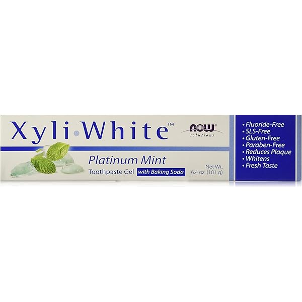 Amazon.com: Now Foods Xyliwhite, Baking Soda Toothpaste, Platinum