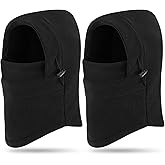 Frienda 2 Pcs Balaclava Ski Mask Windproof Warmer Fleece Adjustable Winter Mask Face Cover for Men Women