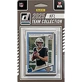 New Orleans Saints 2025 Donruss Factory Sealed Team Set Featuring Alvin Kamara, Taysom Hill and Drew Brees with Rated Rookie Cards of Tyler Shough, Devin Neal and Kelvin Banks Jr. Plus