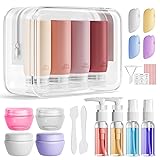 Muslish 21 Pack Travel Bottles for