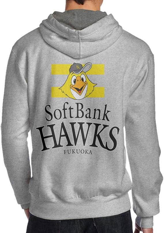 Amazon Co Jp パーカー メンズ Fukuoka Softbank Hawks福岡ソフトバンクホークス プルオーバー スウェット 背面プリント 春服 秋服 冬服 長袖 トレーナー 厚手 無地 男女兼用 カジュアル ゆったり 服 ファッション小物