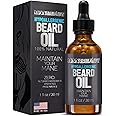 ManBeast Beard Oil for Men - Beard Growth Oil, Hypoallergenic Beard Oil, Nut Free Beard Oil Mustache Growth Oil, Beard Oil and Conditioner for Men Made From Seed Based Oils - Tradesman Beard Oil 30ml