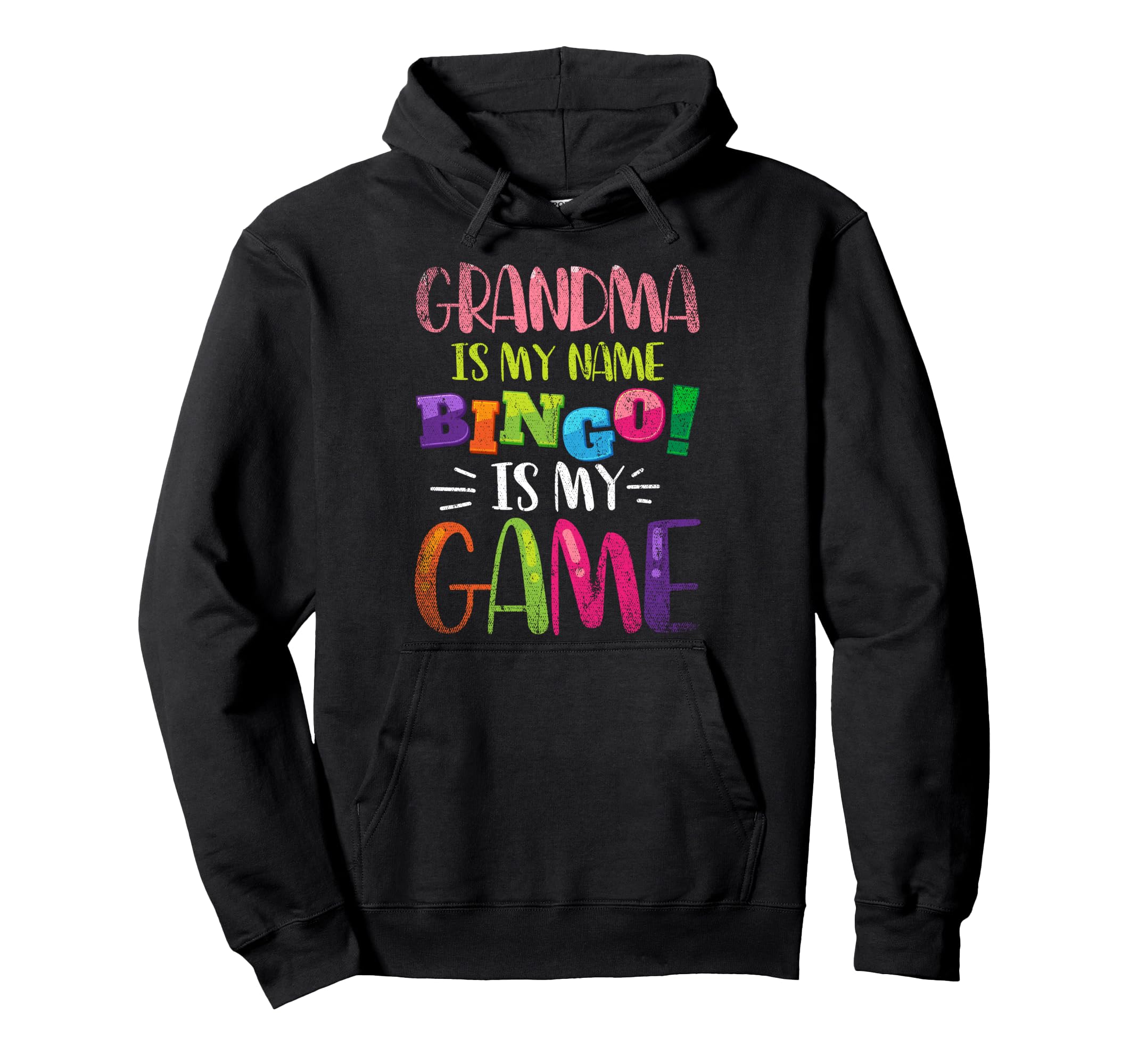 Mein Name ist Oma und Bingo ist mein Spiel Funny Bingo Pullover Hoodie