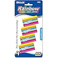 BAZIC Erasers, Rainbow Eraser, Latex Free, Large Size Block Erasers for Art Drawing School Office Teachers (4/Pack), 1-Pack