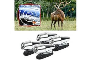 Deer Warning Whistle for Car, Self-Adhesive Animals Alert Warning Device, Save Deer Wildlife Avoids Collisions Repellent Devi