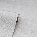 Arthouse Calico Plain Grey Wallpaper 56 sq ft Washable Random Pattern view 3